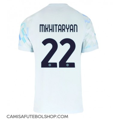 Camisa de time de futebol Inter Milan Henrikh Mkhitaryan #22 Replicas 2º Equipamento 2025-26 Manga Curta Camisa de time de futebol Inter Milan Henrikh Mkhitaryan #22 Replicas 2º Equipamento 2025-26 Manga Curta